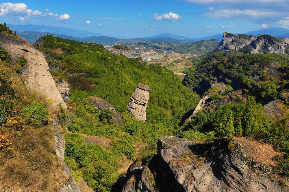 福建连城冠豸山国家地质公园